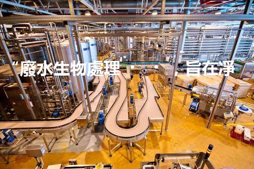 “廢水生物處理，旨在凈化水源，守護(hù)碧水藍(lán)天”